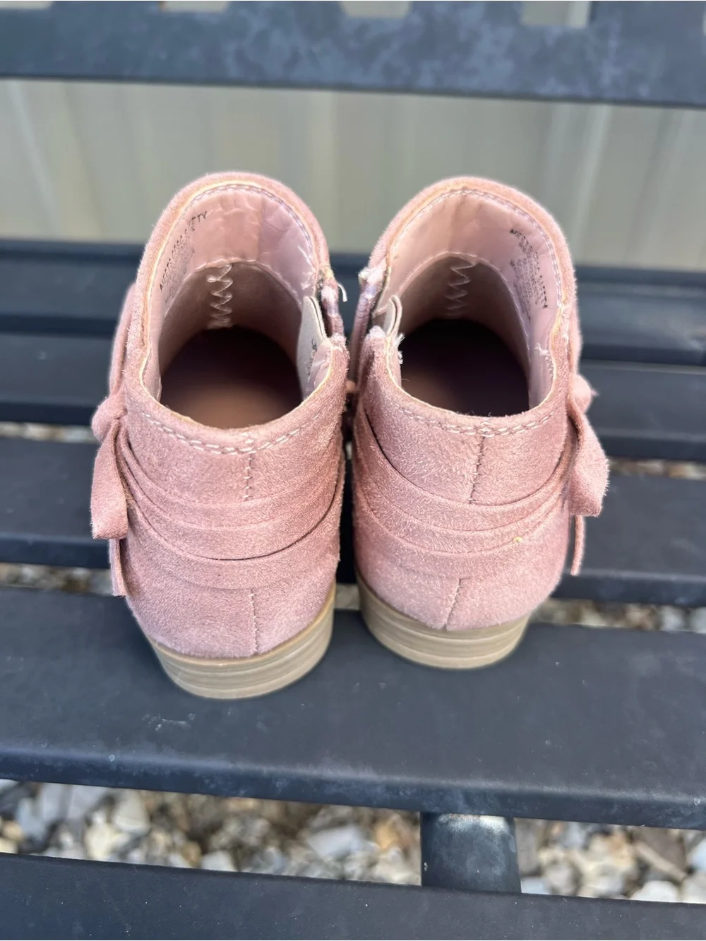 Unr8ed Blush-Pink Ankle Boots Size 6